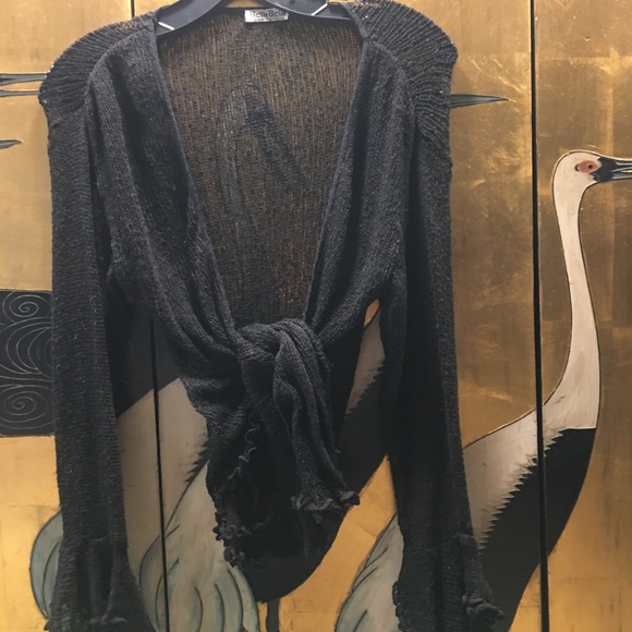 Balinese Sheer Knit Cardigan - Picture 3 of 3